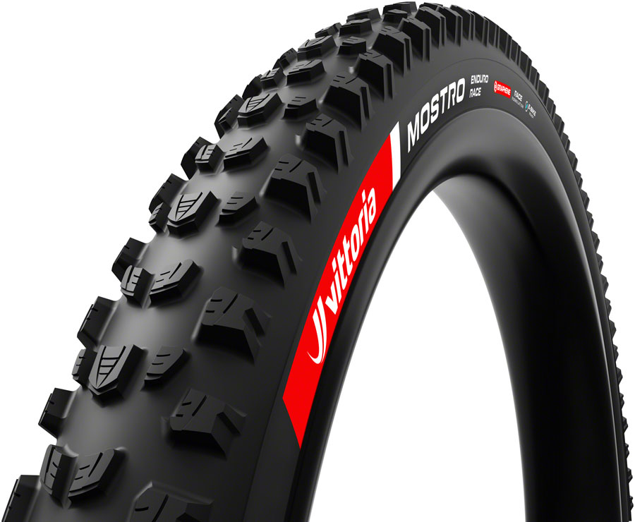 Vittoria Mostro Enduro Race Tire - 29" Tubeless Folding BLK Graphene + Silica G2.0 E-Bike