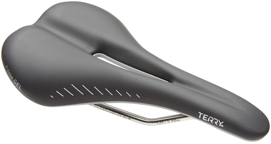 Terry Raven Ti Gel Saddle - Titanium Black Terry Raven Ti Gel Saddle - Titanium Black