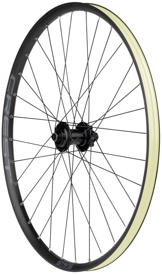 Stan's Crest S2 Front Wheel - 6-Bolt, Black Stan's Crest S2 Front Wheel - 6-Bolt, Black