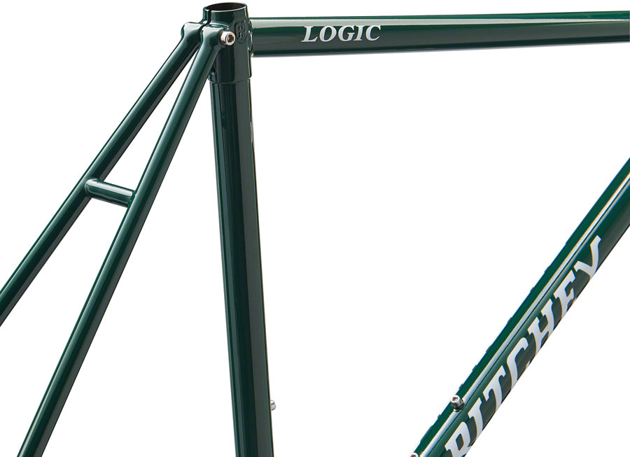 Ritchey Road Logic Disc Frameset - 700c, Steel, Green - Image 3 Ritchey Road Logic Disc Frameset - 700c, Steel, Green - Image 3