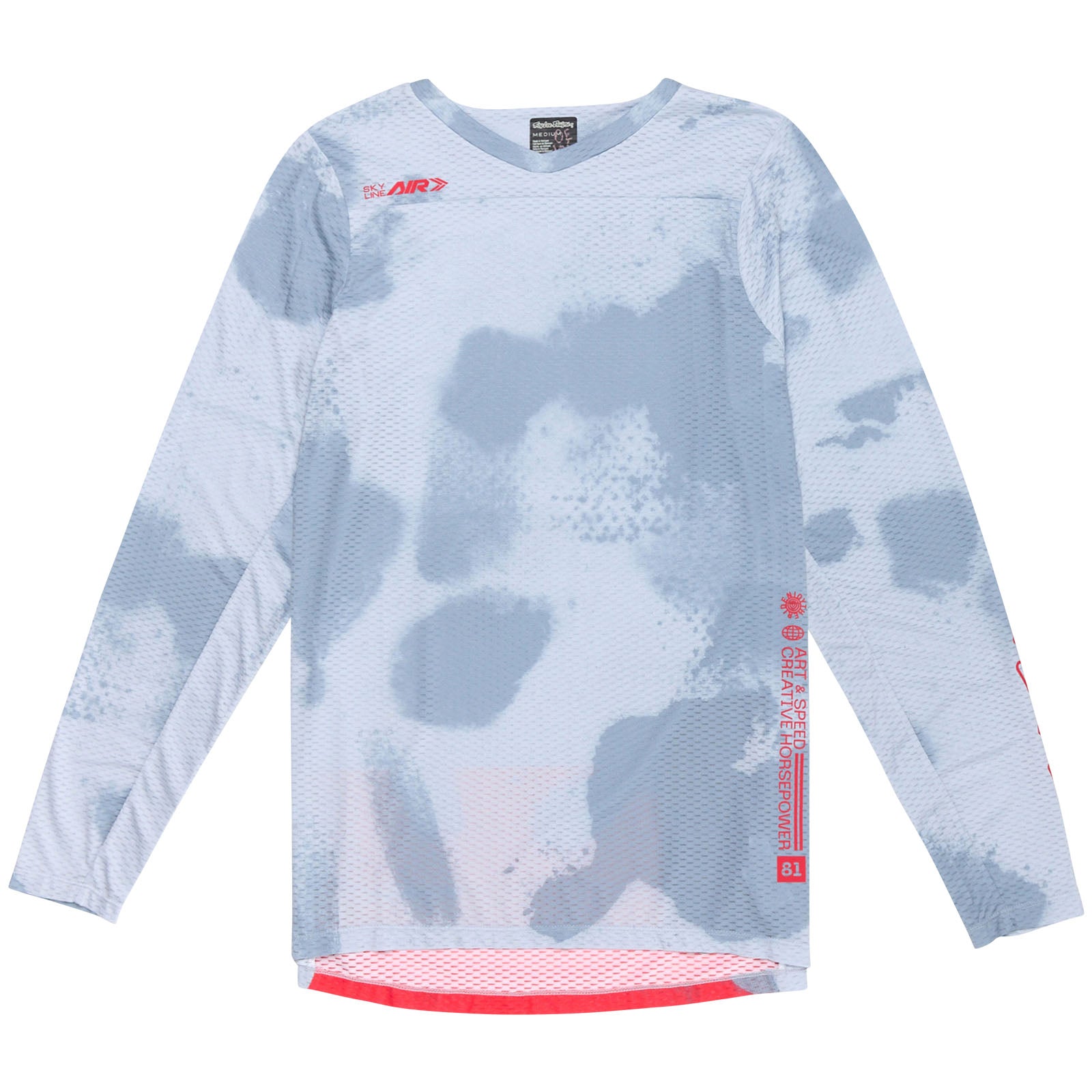 Skyline Air Long Sleeve Jersey Flared Concrete Skyline Air Long Sleeve Jersey Flared Concrete