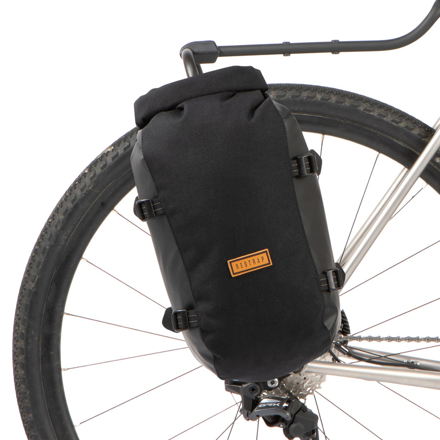 Restrap Switch Pannier - 10L Rolltop Each Black