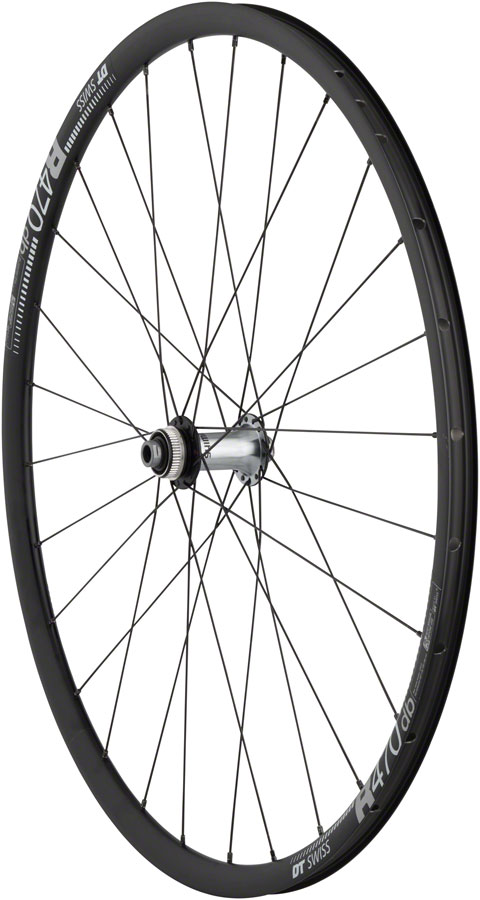 Quality Wheels Ultegra/DT R470db Front Wheel - 700 12 x 100mm Center-Lock BLK 28H