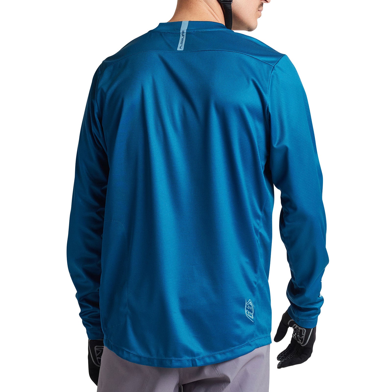 Flowline LS Jersey Solid Slate Blue - Image 11