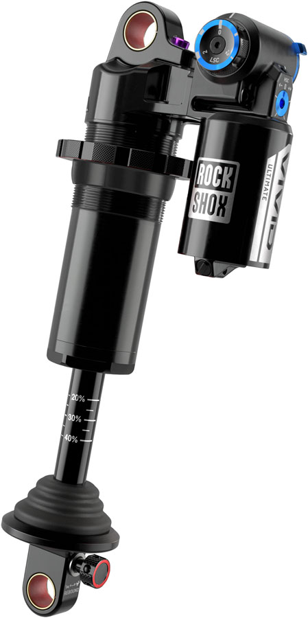 RockShox Vivid Coil Ultimate RC2T Rear Shock - 230 x 62.5mm Reb 55 / Comp 34 Adj. Hydraulic Bottom Out L/45 Standard D1