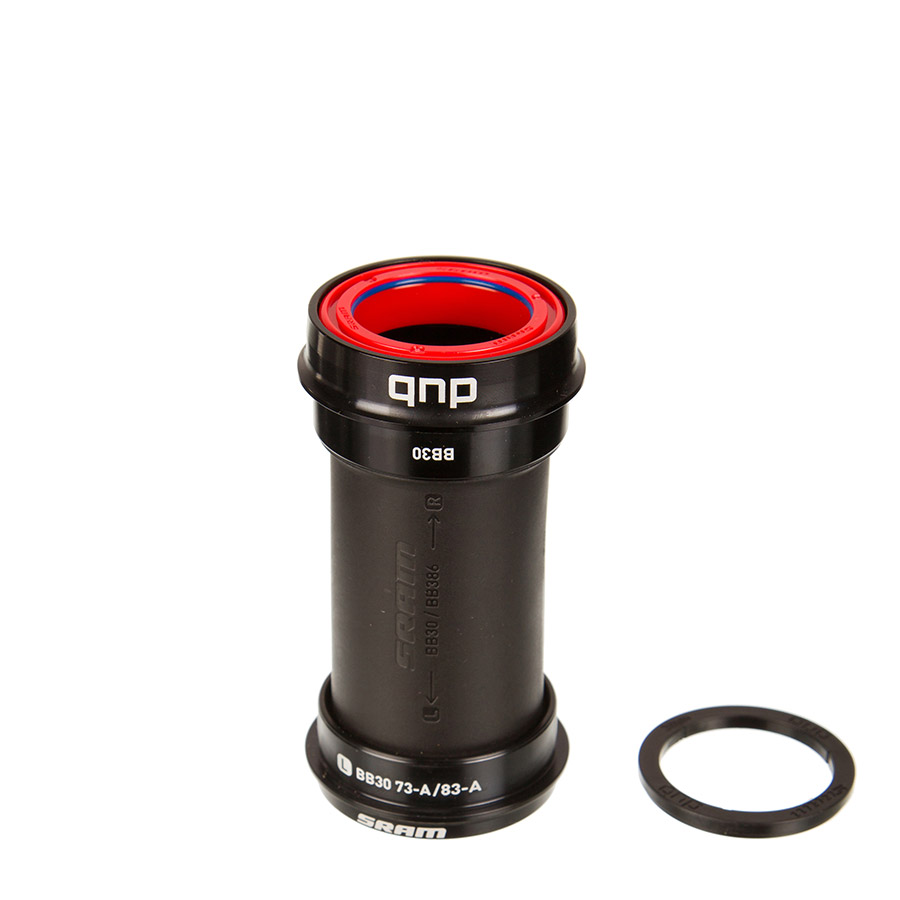 SRAM DUB BB30 73 Road Ceramic Press Fit BB BB30 Spindle: 28.99mm Width: 73mm Diameter: 42mm