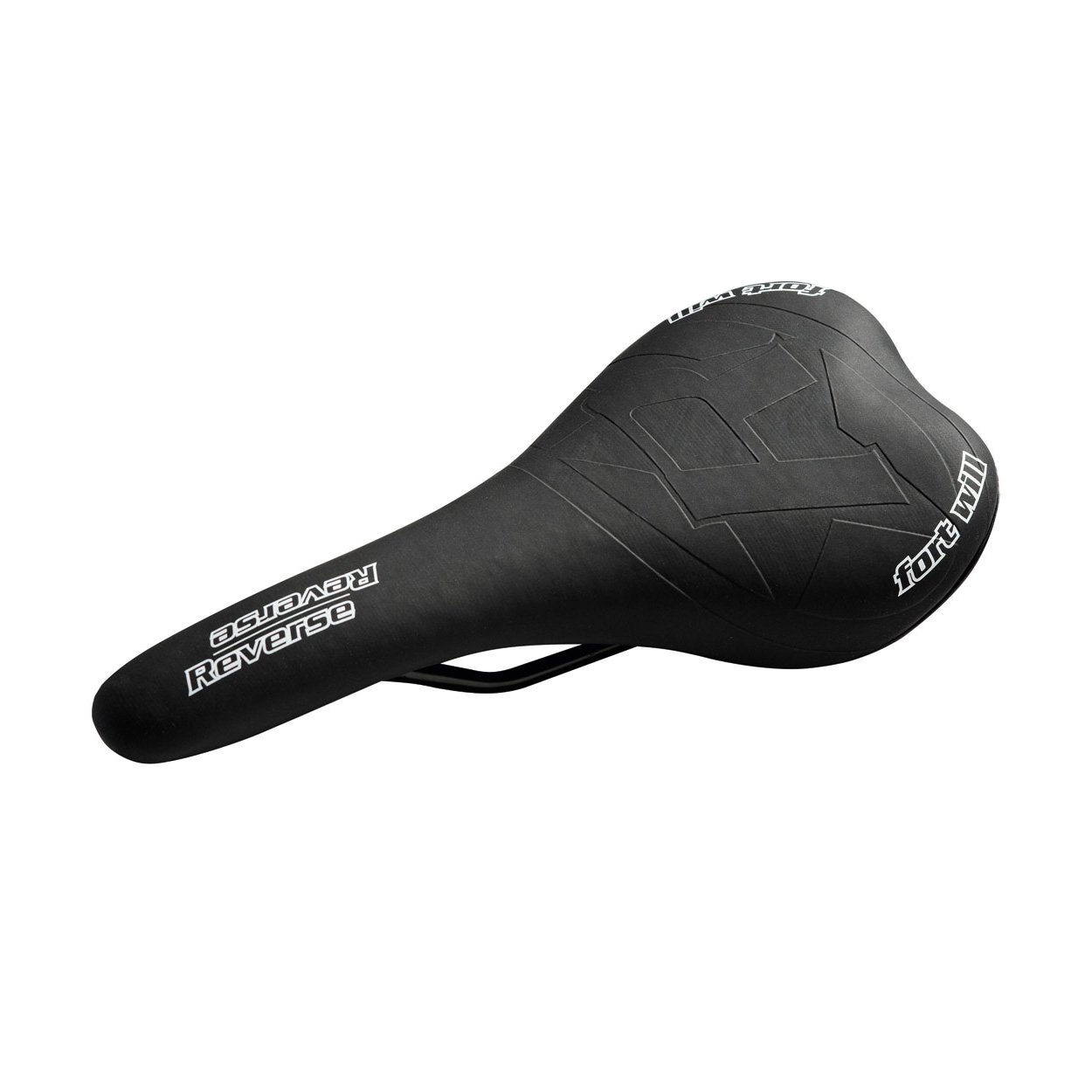 Reverse Fort Will CrMo Saddle Black  
