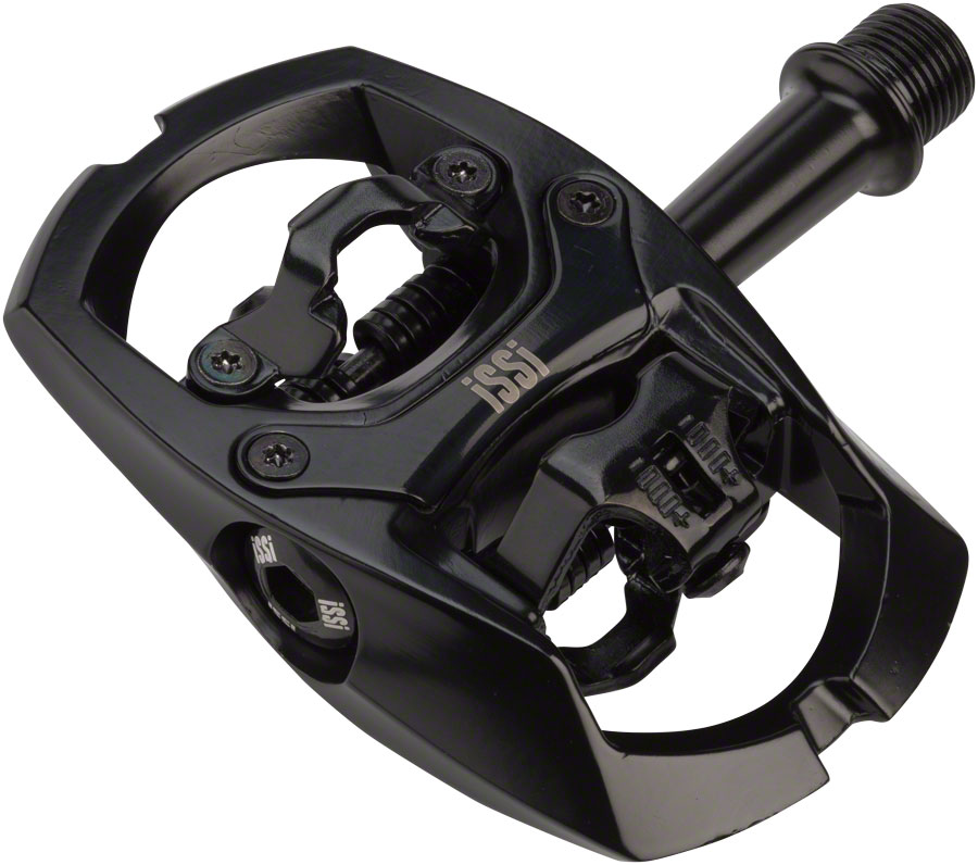 iSSi Trail II Pedals - Dual Sided Clipless Platform Aluminum 9/16" BLK +6 iSSi Trail II Pedals - Dual Sided Clipless Platform Aluminum 9/16" BLK +6