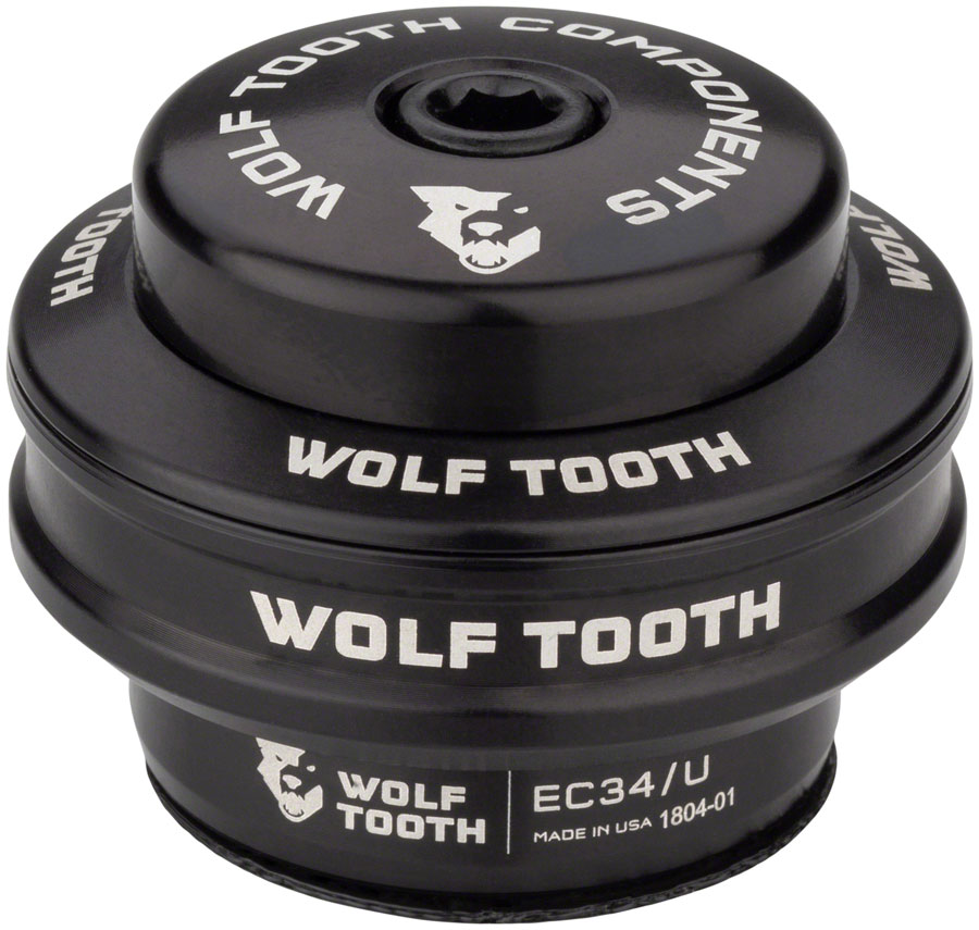 Wolf Tooth Premium Headset - EC34/28.6 Upper 16mm Stack Black