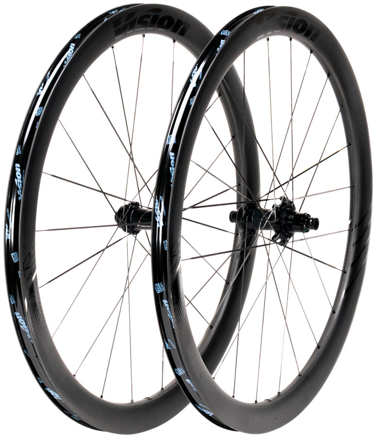 Vision Metron RS 45 Wheelset - 700 12 x 100mm/12 x 142mm Center-Lock XDR Carbon BLK