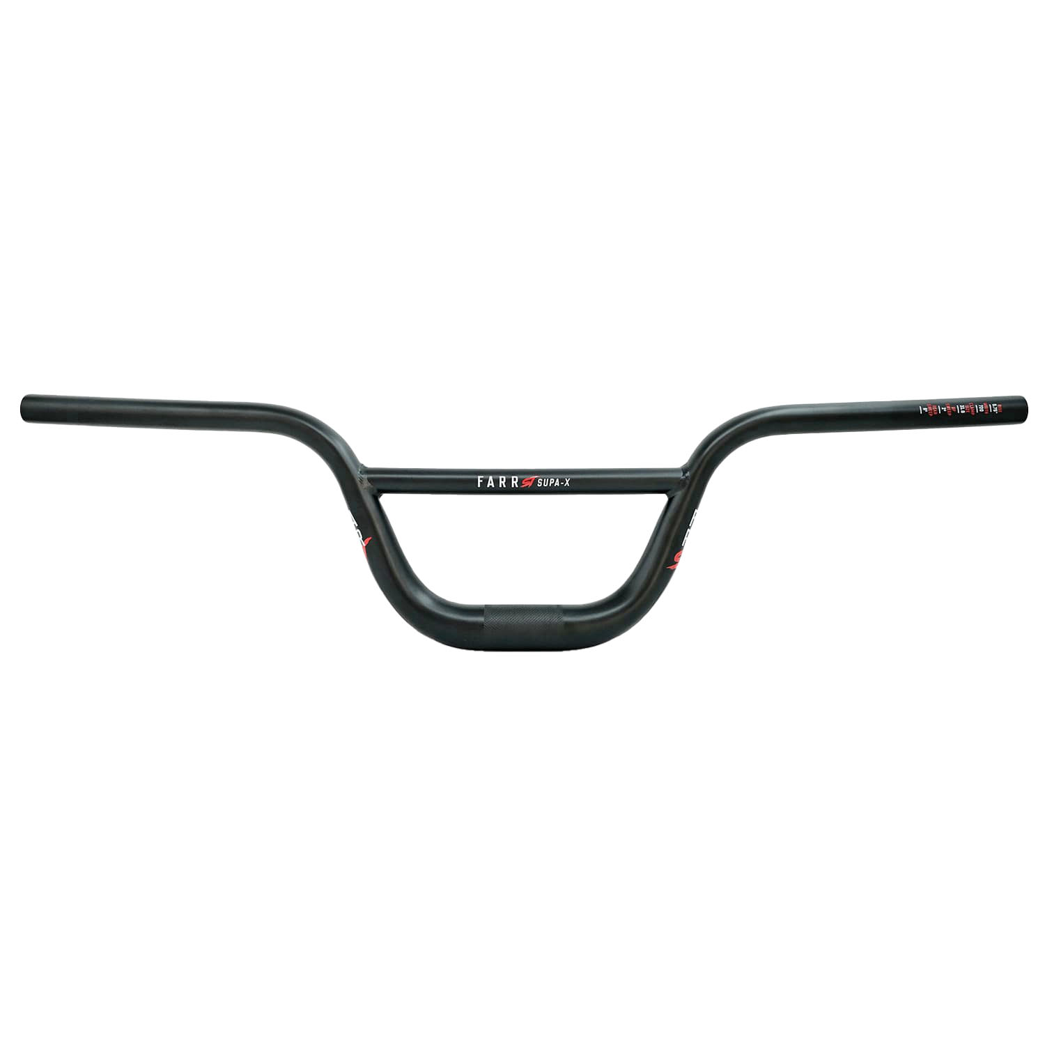 Farr-ST BMX SUPA-X BMX Bars (31.8) 5.75" 6 degree Black Farr-ST BMX SUPA-X BMX Bars (31.8) 5.75" 6 degree Black