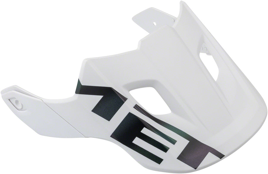 MET Helmets Roam Visor - Small/Medium White Iridescent/Matte