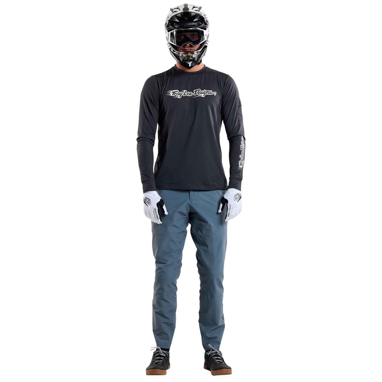 Ruckus Long Travel Pant Mono Steel Blue - Image 11