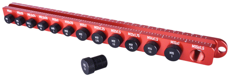 Wheels Manufacturing Ruler Axle Cone Thread Gauge - Image 2