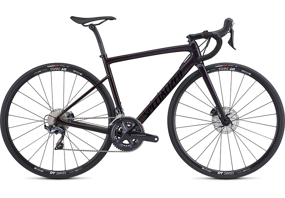 Specialized Tarmac Wmn Sl6 Comp Disc Gloss Purple Tint - Red Fade/Satin Black 49