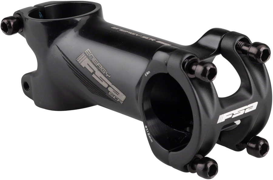 Full Speed Ahead Energy SCR Stem - 31.8 Clamp, +/-6, Black/Gray