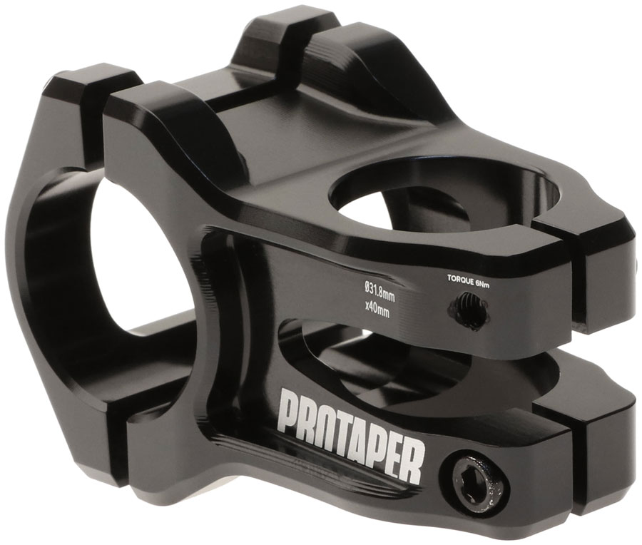 ProTaper Vice Trail Stem - 31.8mm Clamp +/-0 1 1/8" Aluminum Black - Image 7