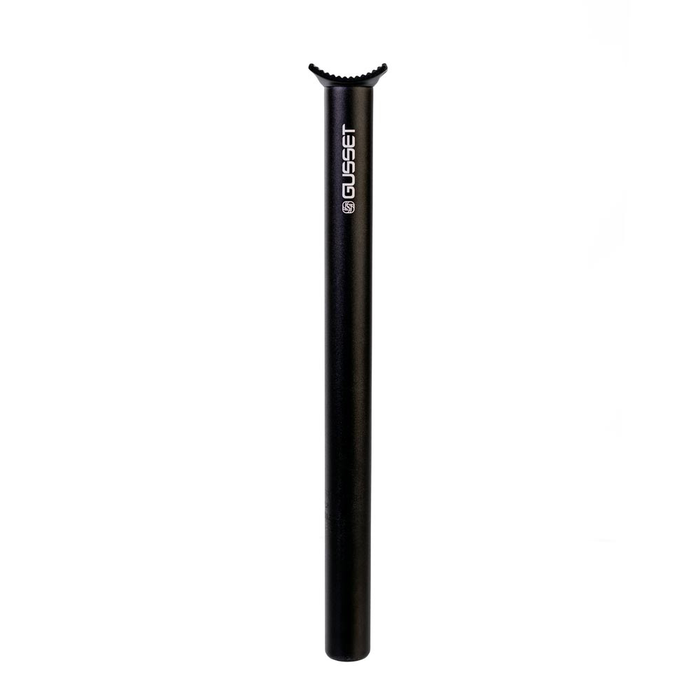 Gusset Pivotal Alloy Seatpost, 330mm, Black variant 2