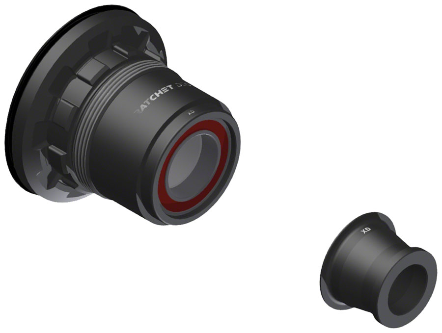 DT Swiss Ratchet DEG Freehub Body - SRAM XD Light Aluminum Ball Bearing w/ End Cap 12 x 148 mm