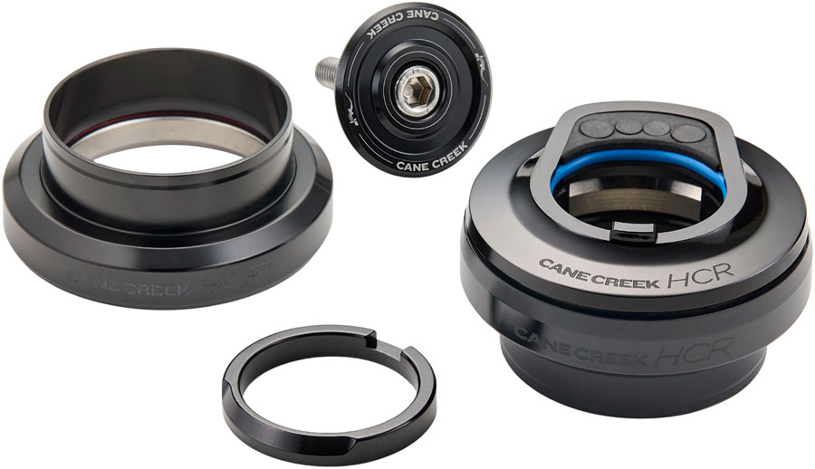 Cane Creek HCR Headset - Hidden Cable Routing EC44/28.6/H19 Upper | EC44/40/H12 Lower Tapered BLK