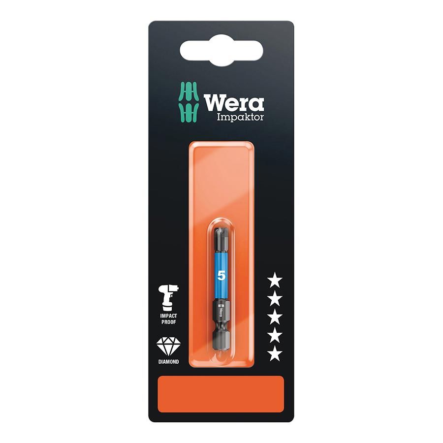 Wera 840/4 IMP DC Impaktor bits SB Hex-Plus variant 3