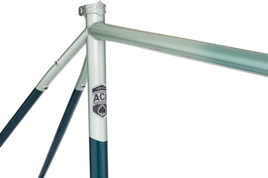 All-City Cosmic Stallion Frameset - 650b/700c, Steel, Rainbow Trout - Image 3
