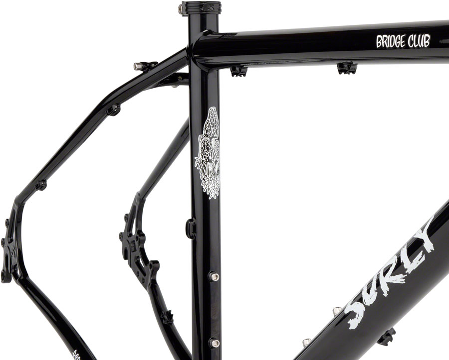 Surly Bridge Club Frameset - 27.5", Steel, Trevor's Closet Black - Image 3