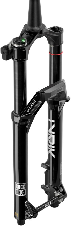 RockShox Lyrik Ultimate Flight Attendant Charger 3.2 Suspension Fork - 29" 160mm 15x110mm 44mm Offset Linear XL Gloss BLK E1 RockShox Lyrik Ultimate Flight Attendant Charger 3.2 Suspension Fork - 29" 160mm 15x110mm 44mm Offset Linear XL Gloss BLK E1