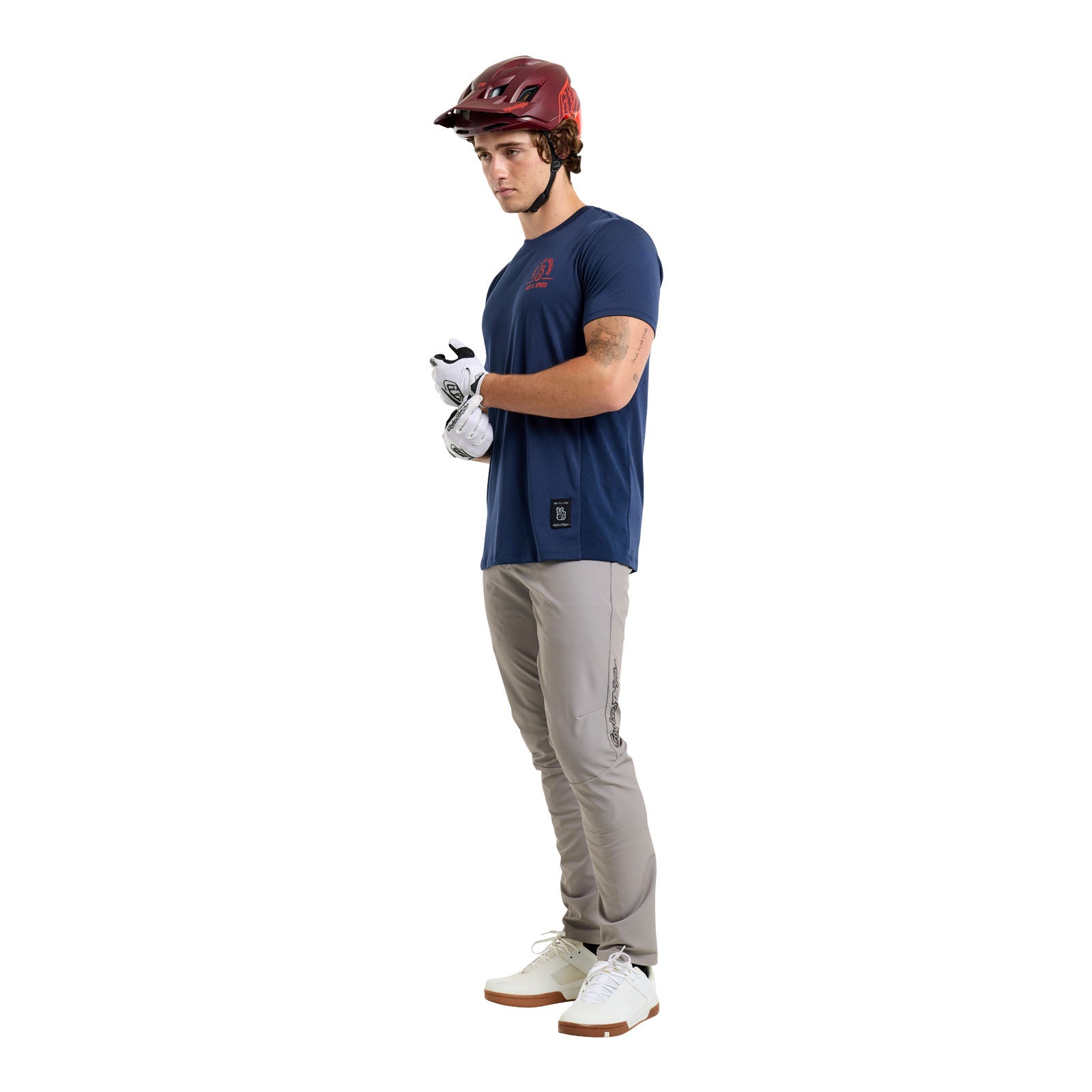 Skyline Short Sleeve Ride Tee Locals Midnight - Image 7