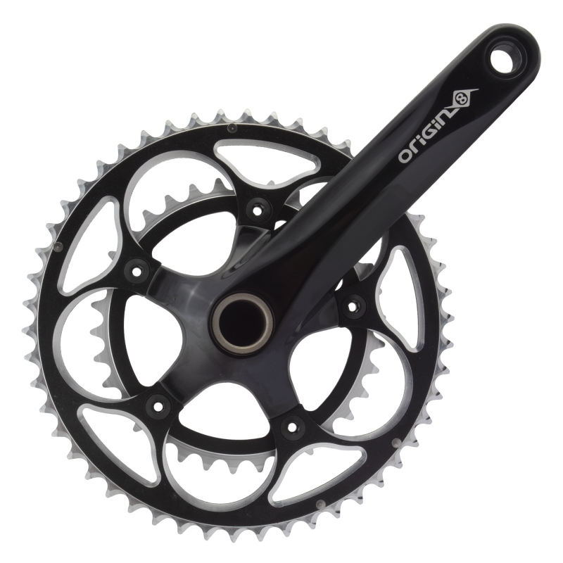 Origin8 2x Road 172.5x50/34 GXP crankset Black Origin8 2x Road 172.5x50/34 GXP crankset Black