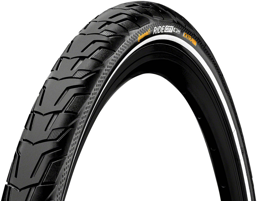 Continental Ride City Tire - 26 x 1.75 Clincher Wire BLK/Reflex ExtraPuncture Belt E25