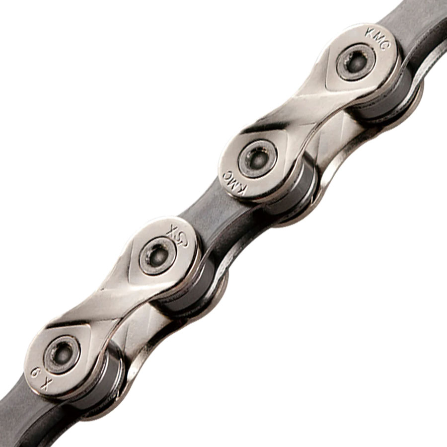 KMC X9 Chain - 9-Speed Nickel/Gray Bulk 500 Foot Roll