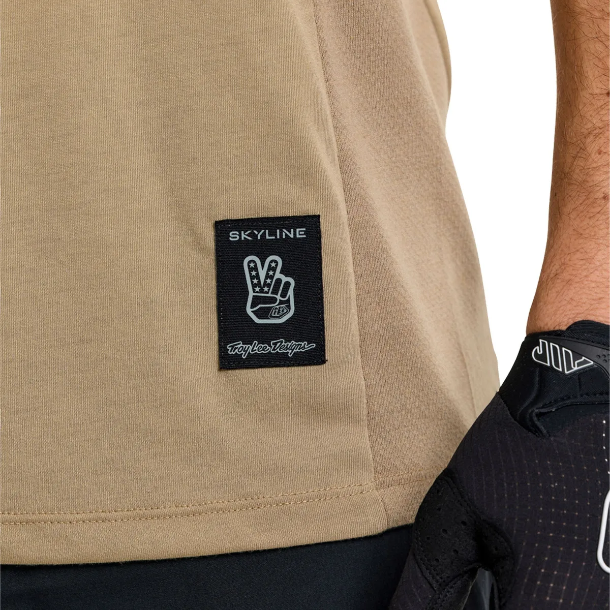 Skyline Short Sleeve Ride Tee Scrubbed Timber - Image 9