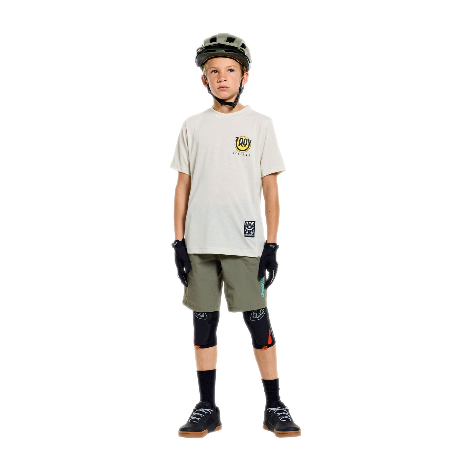 Youth Skyline Trail Short Shell Mono Army - Image 10