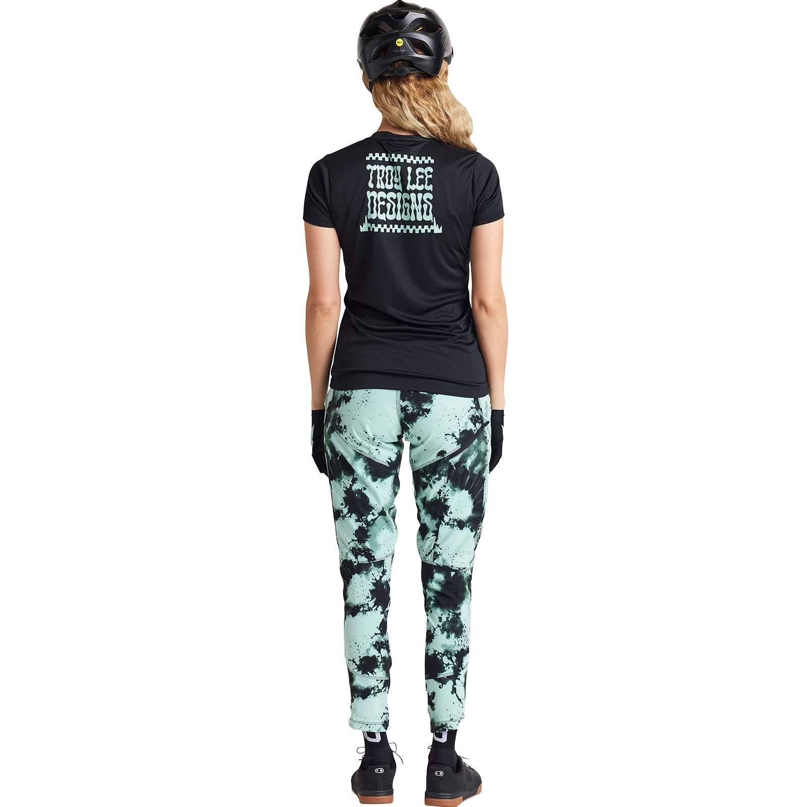 Womens Lilium SS Jersey Micayla Gatto Watercolor Black - Image 5