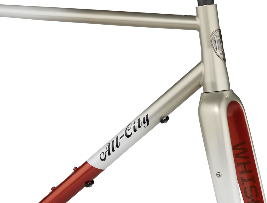 All-City Cosmic Stallion Frameset - 650b/700c, Steel, Toasted Marshmallow - Image 2
