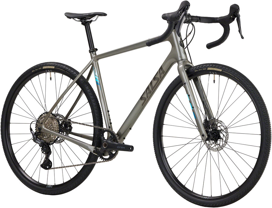 Salsa Warbird C GRX 610 1x12 Bike - 700c, Carbon, Dark Grey - Image 2