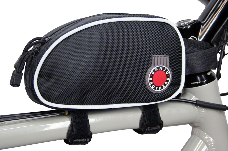 Banjo Brothers Top Tube Bag: Black