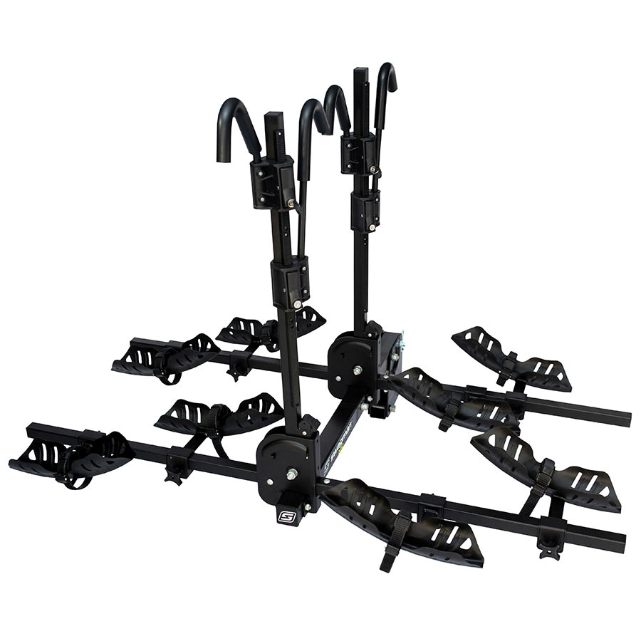 Swagman Quad 2 + 2 Hitch Mount Rack 2'' Bikes: 4 Swagman Quad 2 + 2 Hitch Mount Rack 2'' Bikes: 4
