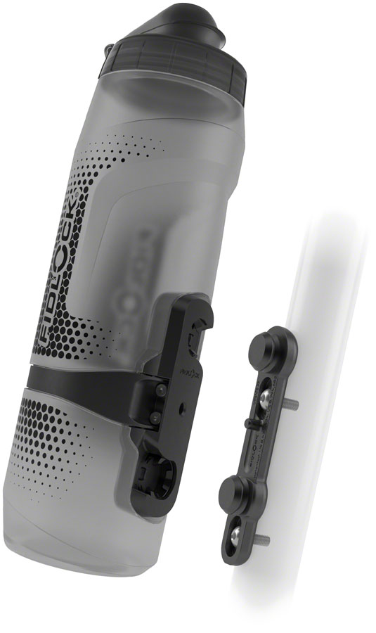 Fidlock TWIST Water Bottle Cage Set - Bike Base Mount Bolt-On 800ml Smoke Fidlock TWIST Water Bottle Cage Set - Bike Base Mount Bolt-On 800ml Smoke