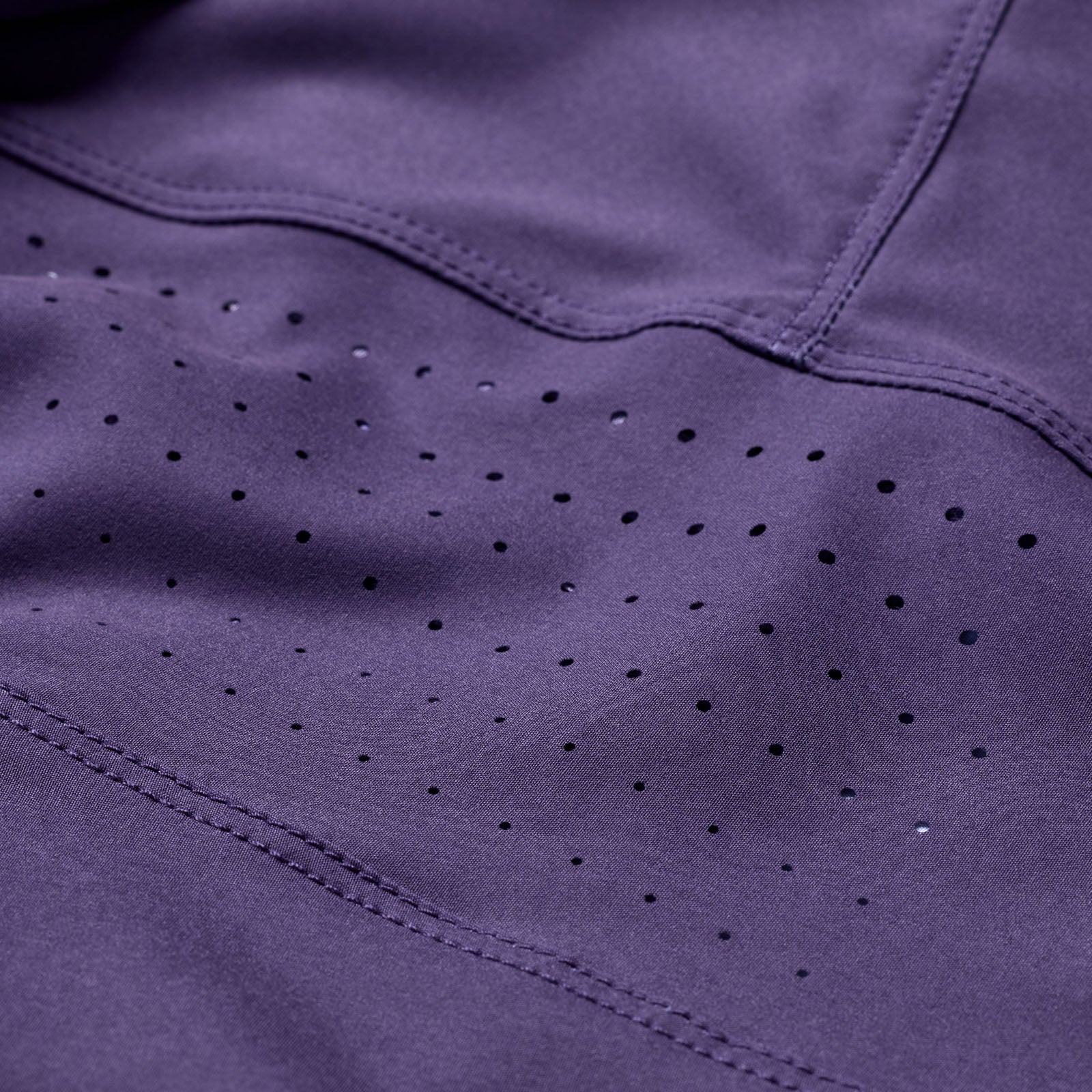 Womens Lilium Short Shell Solid Deep Purple - Image 9
