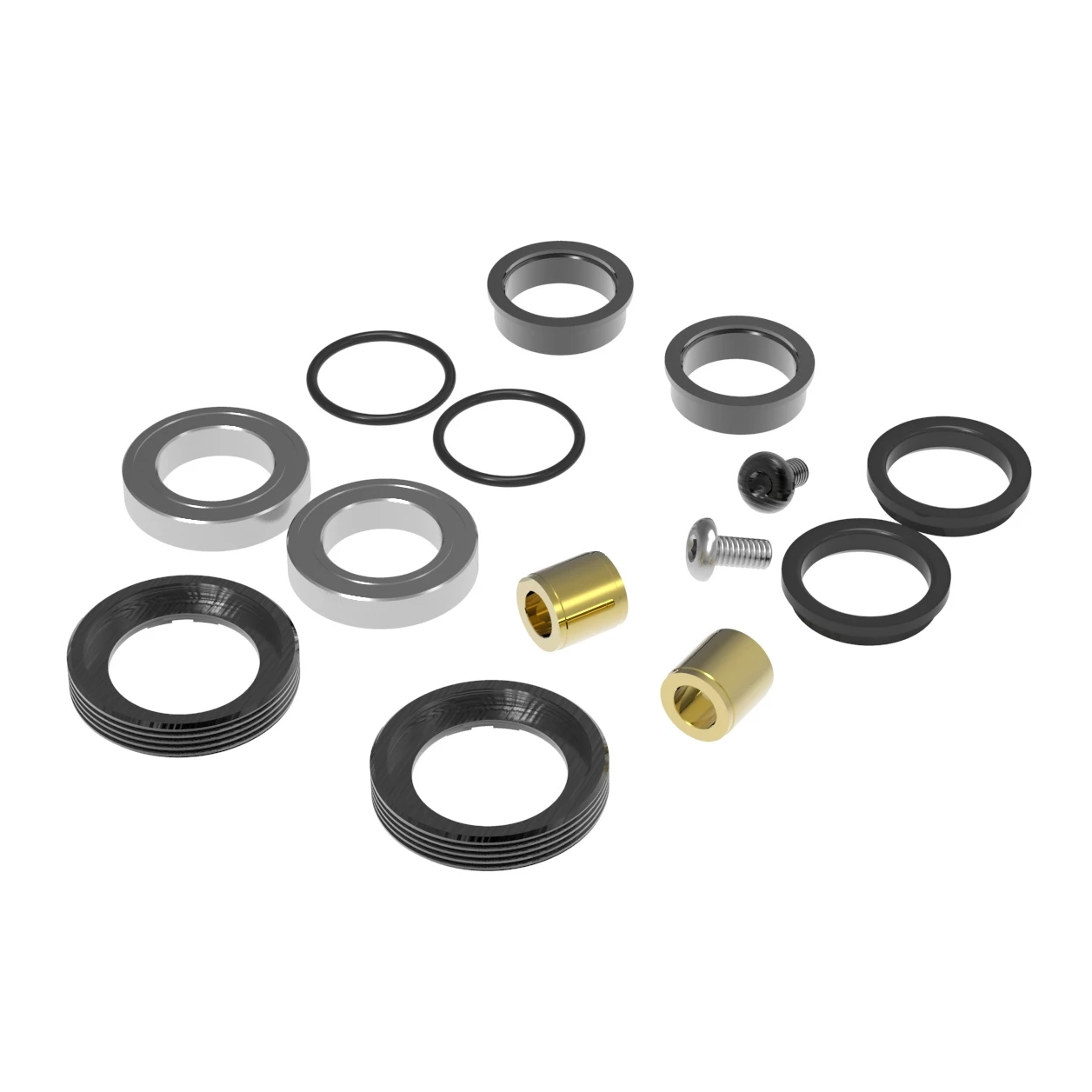 Aluminum Pedal Bearing Rebuild Kit - Image 2