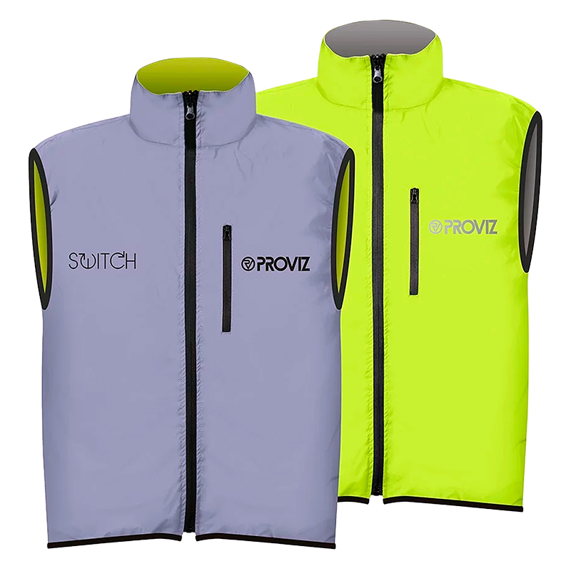 Proviz Switch Gilet Vest  XL Men`s Yellow/Reflective Grey Yes Reversible