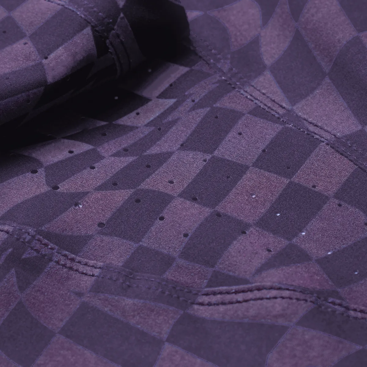 Womens Lilium Pant Twisted Checkers Purple - Image 3