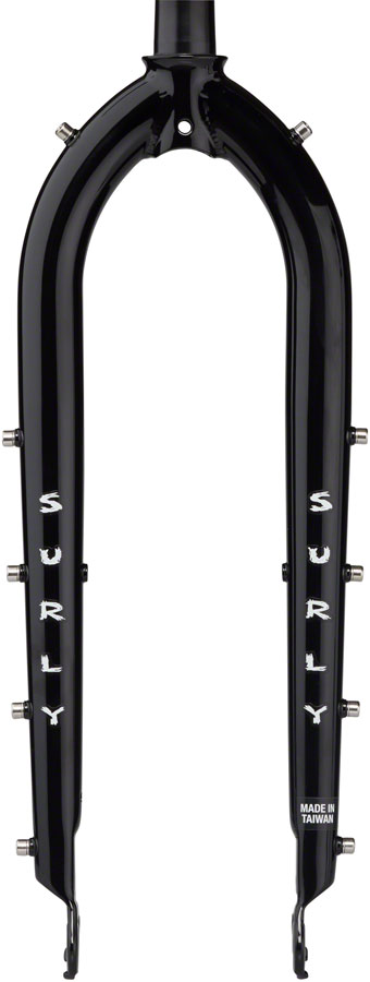 Surly Cocktail Fork - 27.5", QRx100mm, 1-1/8" Straight Steerer, 420mm Axle To Crown, Steel - Image 2
