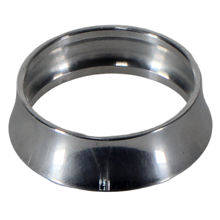 White Industries Tapered Headset Spacer 10mm 1-1/8" Silver Each