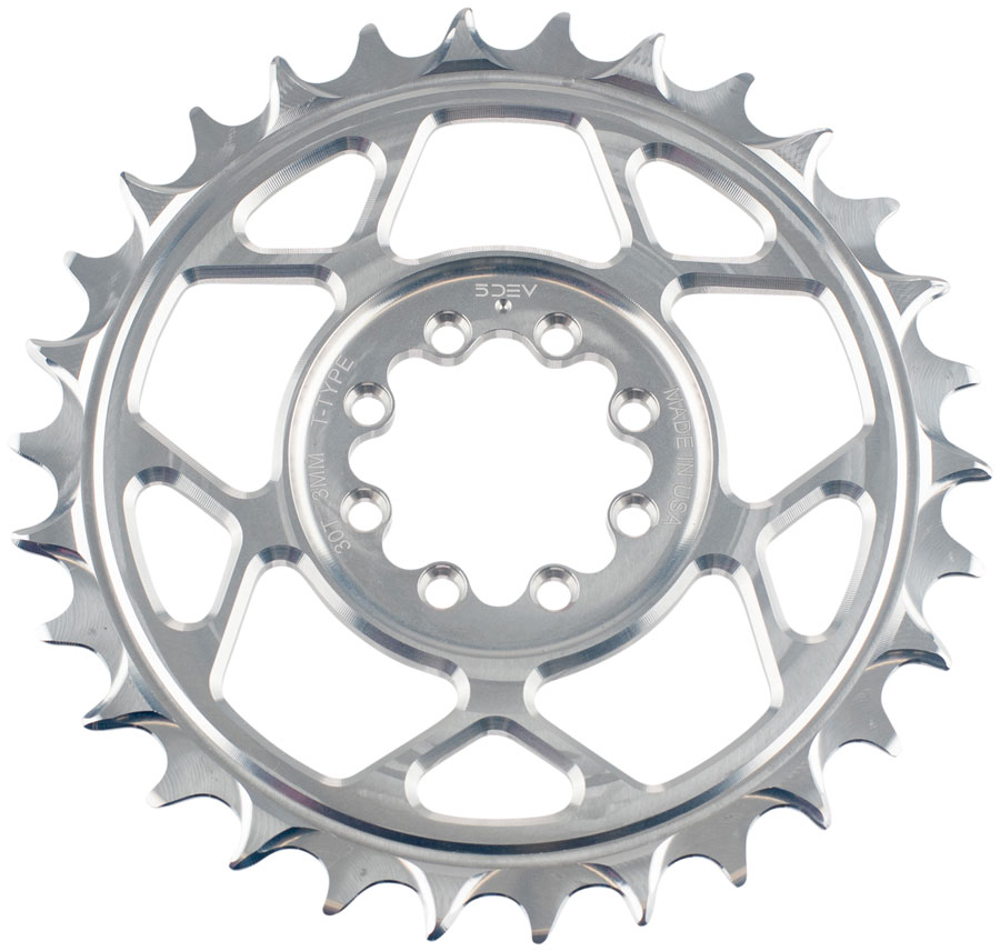 5Dev T-Type 8-Bolt Chainrings - 3mm Offset 5Dev T-Type 8-Bolt Chainrings - 3mm Offset