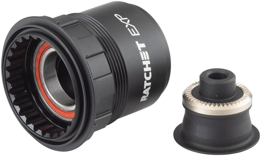DT Swiss Ratchet EXP Freehub Body - SRAM XDR Standard Aluminum Sealed Bearing QR x 130/135 mm Kit w/ End Cap