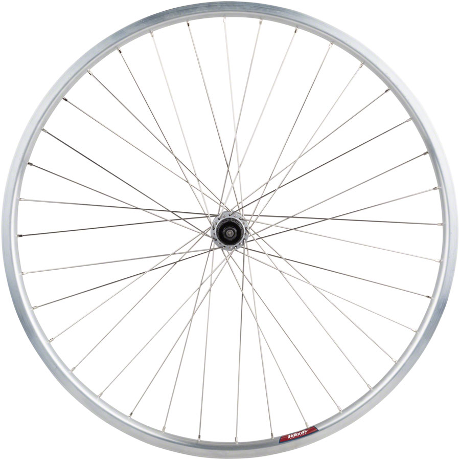 Quality Wheels Value HD Series Rear Wheel - QR x 135mm, Rim Brake, HG 10, Silver, Clincher - Image 4