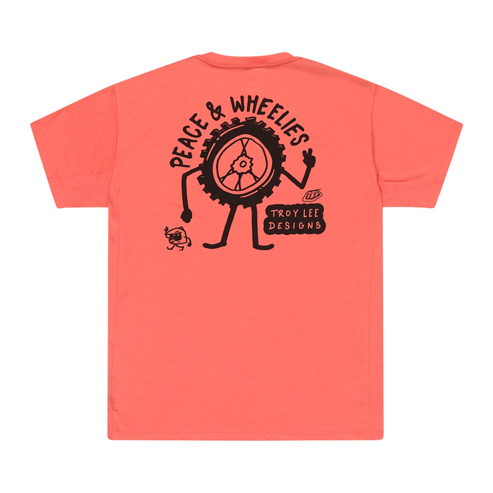 Skyline Short Sleeve Ride Tee P&W Melon - Image 2